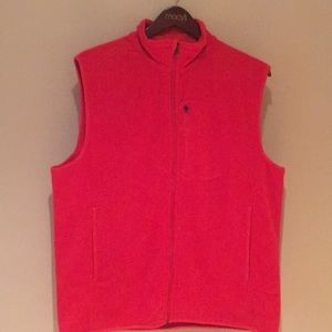 FIELD & STREAM VEST RED EXCELLENT CONDITION SIZE L